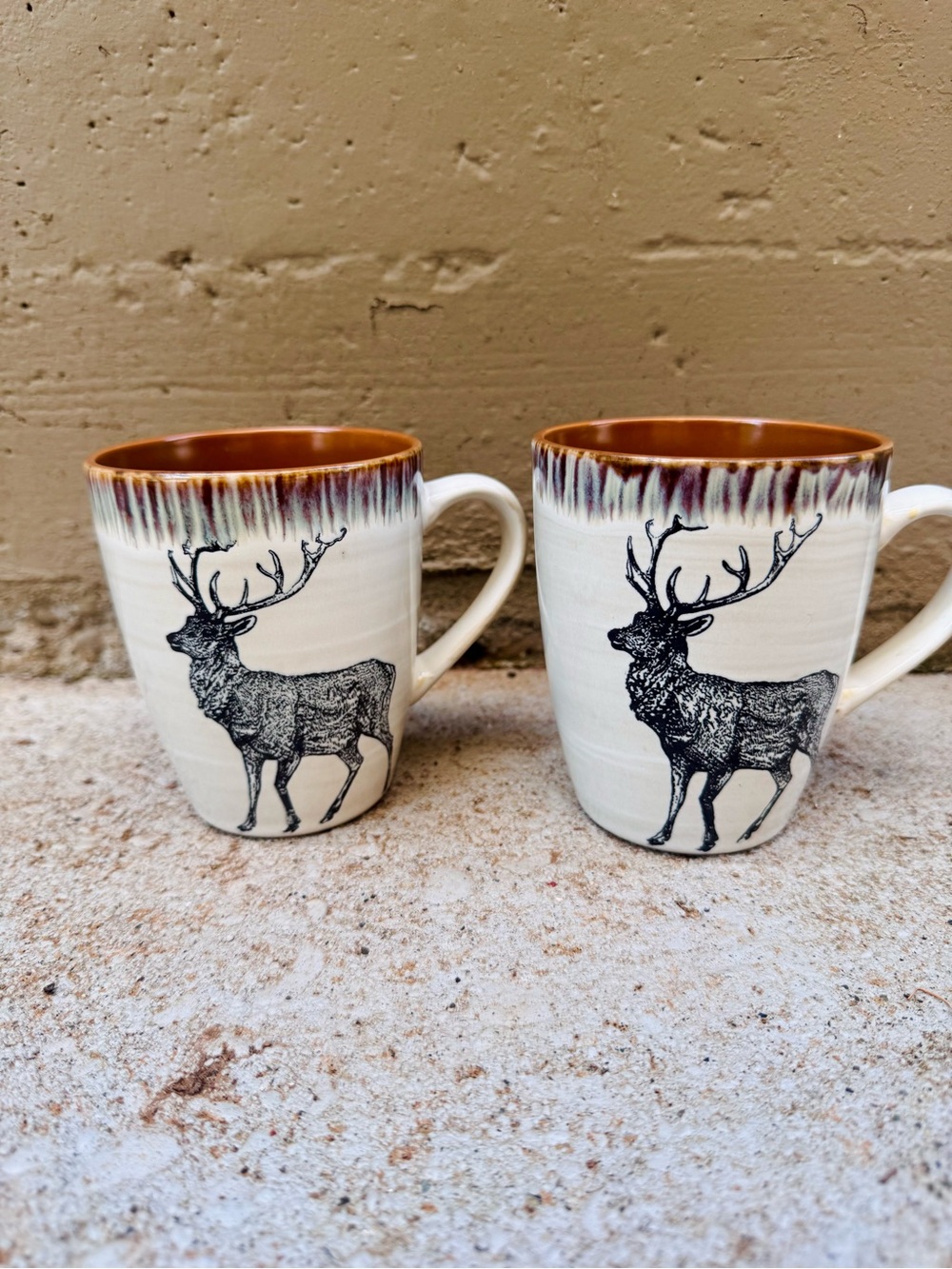 ELAMA Bull Elk Coffee Mugs